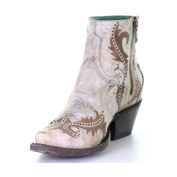 NWT CORRAL WOMEN'S LAZER ANKLE FASHION BOOTIES - SNIP TOE Size 8.5 - Picture 6 of 15